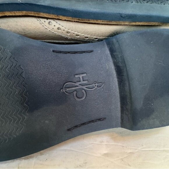 COLE HAAN Grand Leather Wingtip Oxford Loafers Shoes Men 8.5 M Gray Blue Loafer - Picture 16 of 16